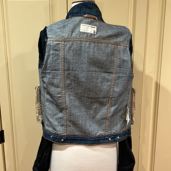 Rag & Bone Jackets Leather Sleeves Jacket - Picture 6 of 6